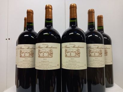 null 6 Magnums (150cl) Château La Fleur Moulineau 2021 Bordeaux Vignobles Estoury...