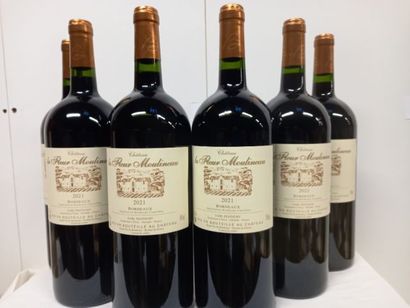 null 6 Magnums (150cl) Château La Fleur Moulineau 2021 Bordeaux Vignobles Estoury...