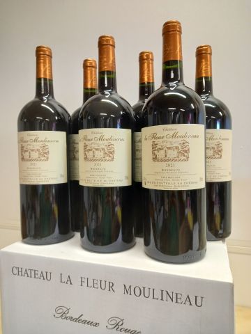 null 6 Magnums Bordeaux 2021 Château La Fleur Moulineau propriétaire récoltant