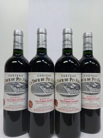 null 4 bouteilles de Château La Tour du Pin Figéac 2021 Saint Emilion Grand Cru Classé...