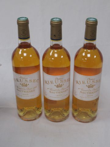 null 3 bouteilles de Sauternes, Château Rieussac, 2008