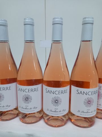 null 8 bouteilles de Sancerre Rosé 2021 Le Pavillon du Roy AOC Cru du Val de Loi...