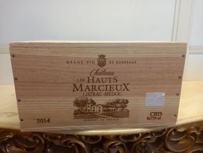 null 6 bouteilles de Listrac-Médoc, Château Les Haut Marcieux 2014 SCEA du Château...