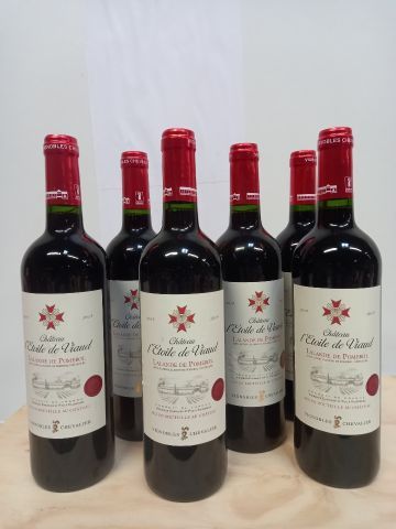 null 6 bottles of Lalande de Pomerol 2019, L'étoile de Viaud Vignoble Chevalier
