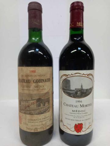 null 2 bouteilles de " Médoc Château Morteil 1994 propriétaire récoltant J. Yves...