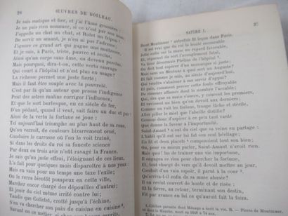 null Lot de 3 livres :
- Boileau "Œuvres" Paris, Garnier
- Bernardin de Saint Pierre...