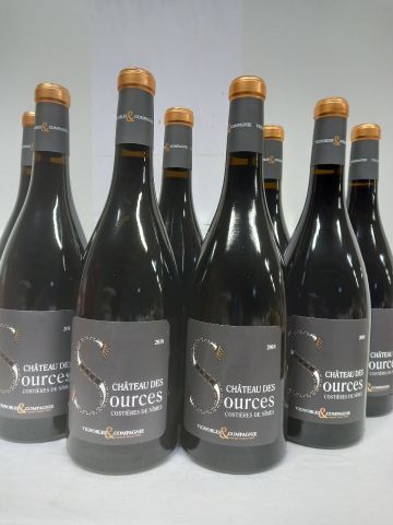 null 8 bouteilles de Château des sources 2018 Le Vignoble et Compagnie La cuvée élégante...