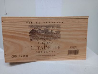 6 bouteilles de Bordeaux 2021 Château La...