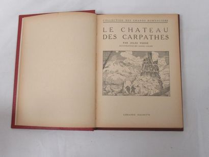 null Jules VERNE "Le Château des Carpathes" Hachette, 1933. Illustré