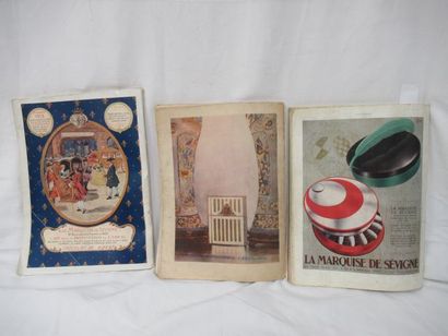 null Lot de 3 magazines l'Illustration. Numéros spéciaux "Noel 1934", "Algérie 1839-1930",...