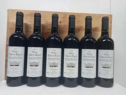 6 bouteilles de Puisseguin Saint Emilion...