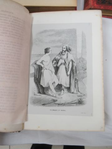 null Lot de 3 livres : Walter Scott, " Ivanhoé", Hachette, 1889 / Fénelon, "Les aventures...