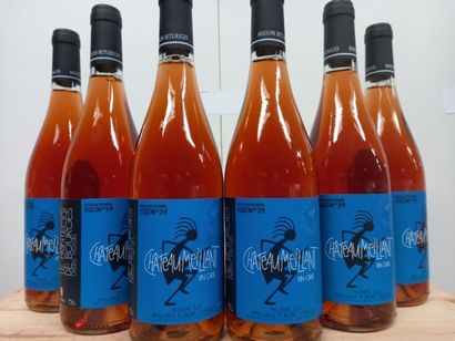 null 6 bouteilles de Châteaumeillant 2015 Rosé de Centre Val de Loire grand mill...