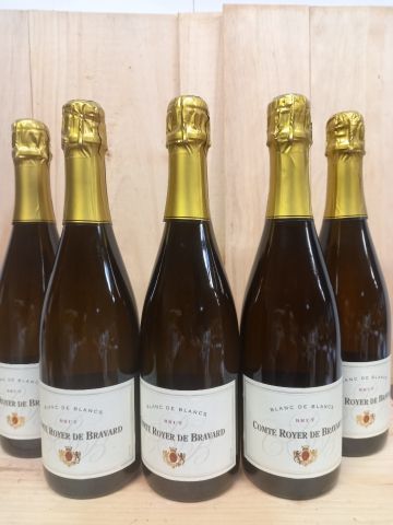 5 bouteilles de Méthode Champenoise Brut,...