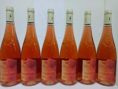 null 6 bouteilles de Domaine des Hautes Vignes 2015 Rosé de Loire, propriétaire récoltant...