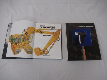 null Lot de 2 livres : "L'Histoire et les Secrets de la Technique" - "Nice Tramway...