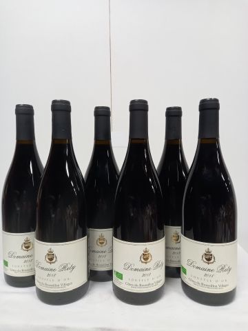 6 bouteilles de Domaine Réty 2018 Le Souffle...