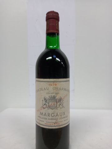 null Bouteille de Margaux Château Charmant 1979 R. Renon propriétaire