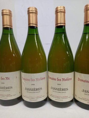 null 9 bouteilles de Jasnières 1999 Domaine des Molières Mise à la Propriété en ...