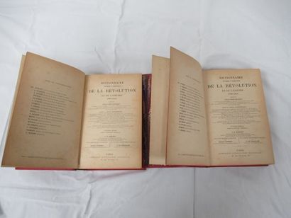null Dictionnaire de la révolution et de l'Empire", Paris, librairie d'éducation...