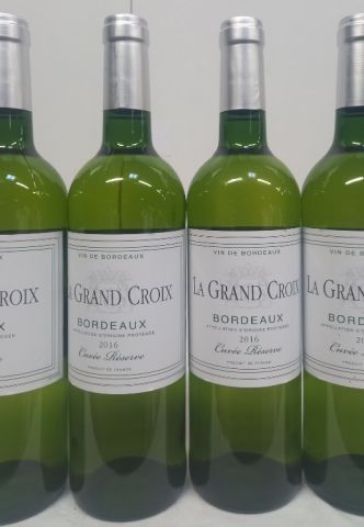 null 6 bouteilles de Bordeaux Blanc 2016 La Grande Croix La Cuvée Réserve