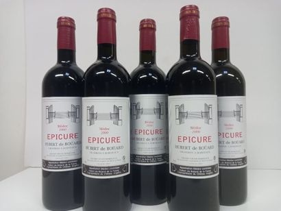 null 5 bottles of Médoc L'Epicure 2000, Hubert de Bouard de la Forêt The co-ownership...