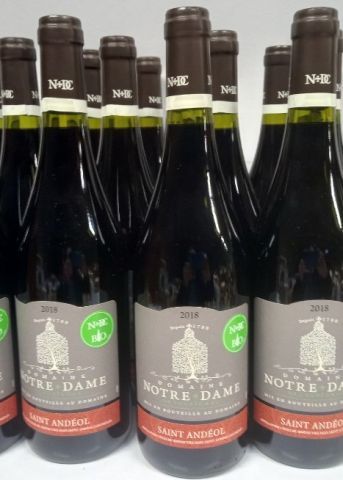12 bouteilles de Domaine Notre Dame 2018...