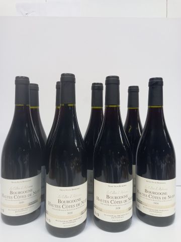 null 8 bouteilles de Bourgogne Hautes Côtes de Nuits 2020 Les Celliers d'Alphons...