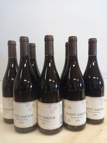 8 bouteilles de Saint Amour Cru du Beaujolais...