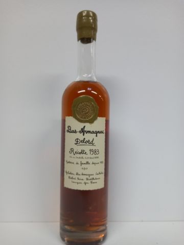 null Flacon Bas-Armagnac 1983 Famille Delord, 70cl 40% vol