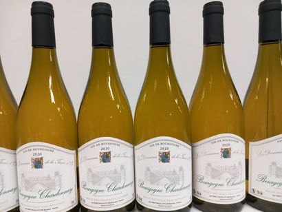 null 8 bouteilles de: Bourgogne Blanc 2020 Chardonnay Domaine de la Tassé d'Or