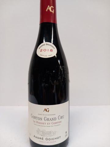 null 1 bouteille de: Corton Grand Cru 2018 Le Rognet et Corton André Goichot