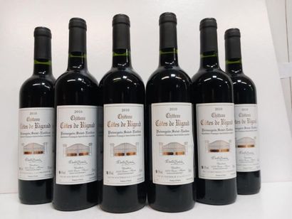 null 6 bouteilles de: Puisseguin Saint Emilion Côtes de Rigaud 2010, propriétaire...
