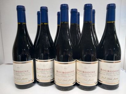 null 11 bouteilles de: Bourgogne Hautes Côtes de Nuits 2018 Paul Henri Lacroix