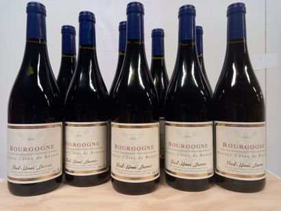 null 9 bouteilles de: Grand vin de Bourgogne, Hautes Côtes de Beaune 2018 Paul Henri...