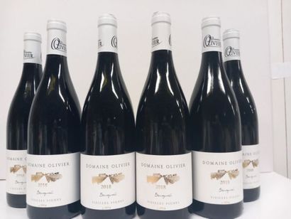 null 6 bottles of Bourgueil Vieilles Vignes 2018 Domaine Olivier Reserved for large-scale...