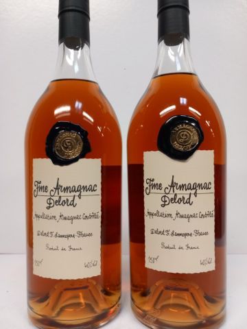 null 2 Magnums (150cl) of Fine Armagnac Delord Family tradition since 1893 40% v...