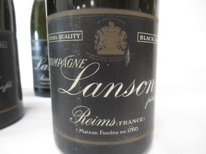 null 6 bottles of Lanson champagne, Black Label (eta)
