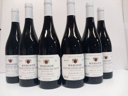 null 6 bottles of Bourgogne Hautes Côtes de Nuits 2019 Henri de Bareuil