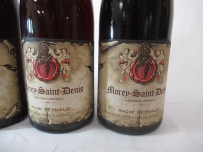 null 3 bottles of Morey Saint-Denis, André Reynaud, 1959 (B, deposit)