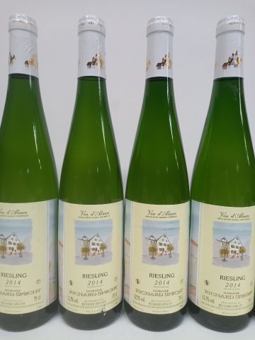 null 8 bottles of Alsace Riesling 2014 Domaine Specht harvesting owner