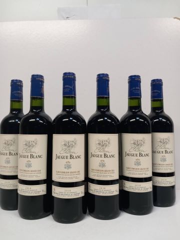 null 6 bottles of Saint Emilion Grand Cru 2018 Château Jaugue white Owner Harves...