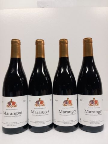 null 4 bottles of Bourgogne Maranges 2017 Romuald Valot