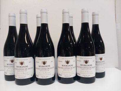 null 8 bottles of Bourgogne Hautes Côtes de Nuits 2019 Henri de Bareuil