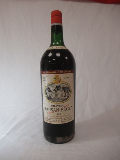 null Magnum of Chateau Rosan-Segla, Grand Cru classé, 1969 (LB)