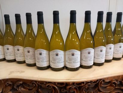 null 12 bottles of Bourgogne Blanc 2020 Chardonnay Domaine de la Tassé d'Or