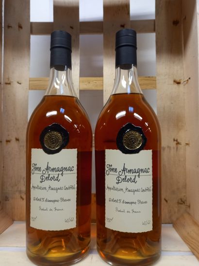 null 2 Magnums (150cl) Fine Armagnac Delord Tradition familiale depuis 1893 40% ...