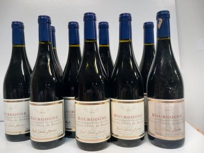 null 9 bouteilles de Bourgogne Hautes Côtes de Beaune 2018 Paul Henri Lacroix dont...