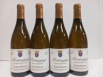 4 bouteilles de Montagny Blanc récolte 2020...