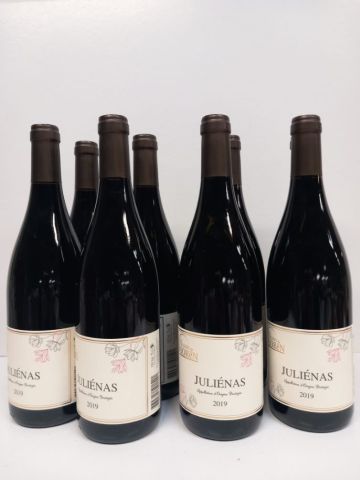 null 8 bouteilles de Juliénas Cru du Beaujolais 2019 Les Celliers de Sorëns Grand...